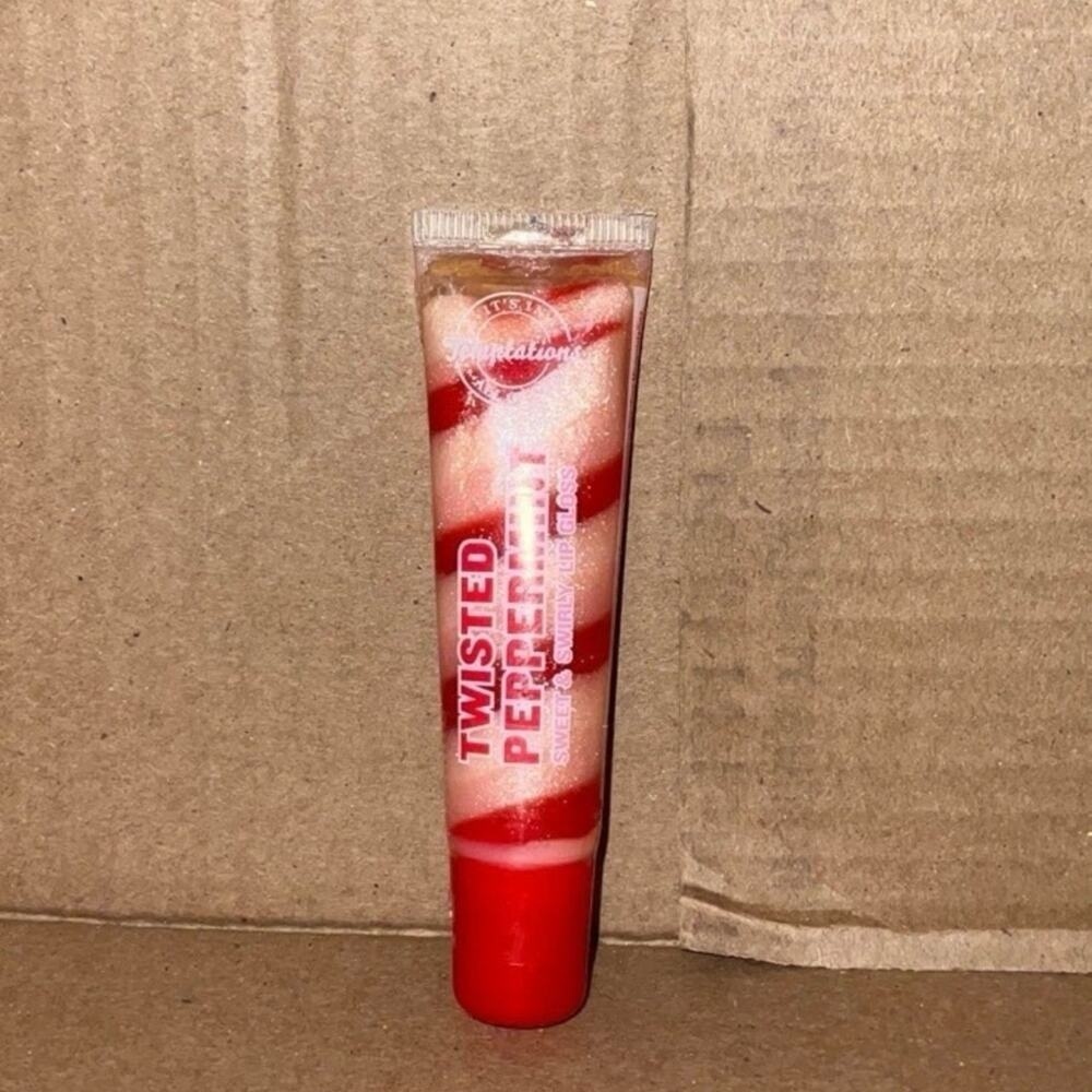 Bath‎ and Body Works Temptations Twisted Peppermint Swirl Lipgloss gloss